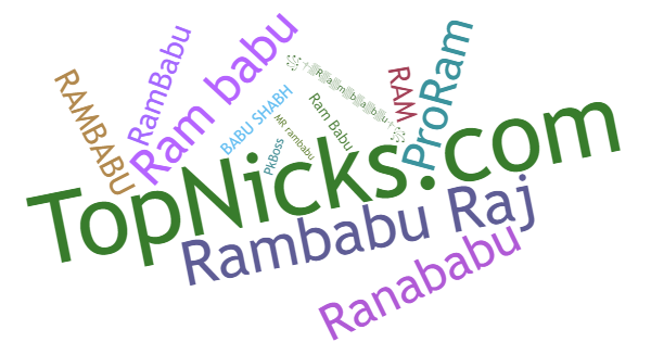 Nicki do Rambabu