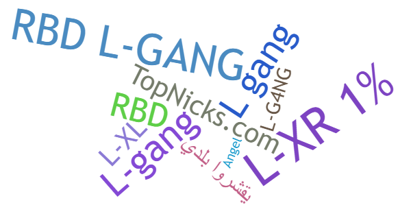 Nicki do L-gang